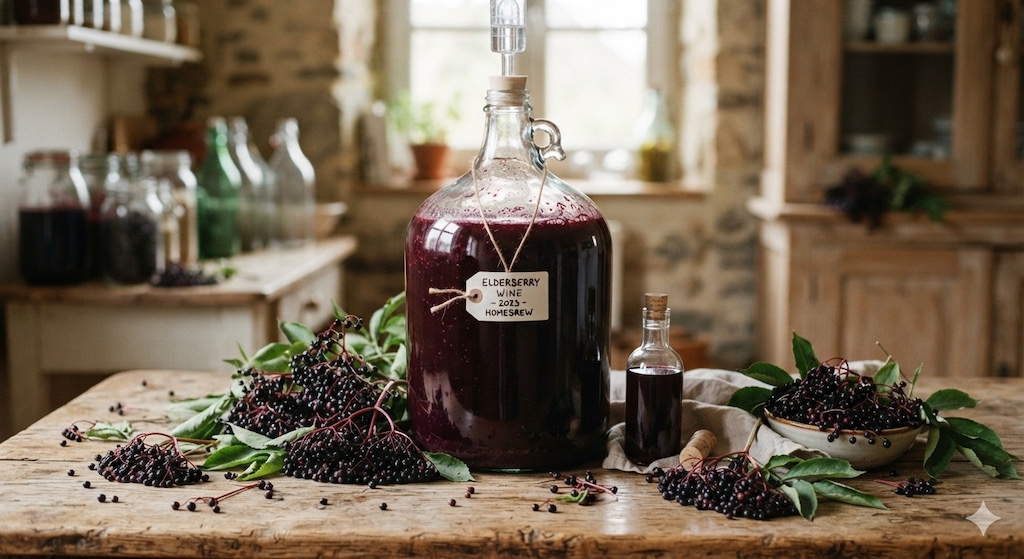 elderberry wine elderberry wine